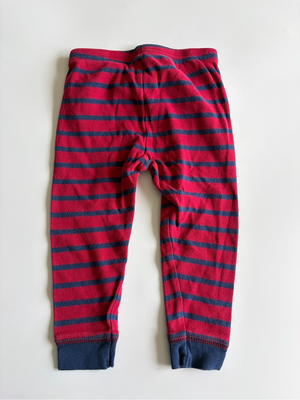 Bundle of Baby Boy Pajama Sets Size 12 Months Carter’s Football Red Blue Stripes - Picture 8 of 16